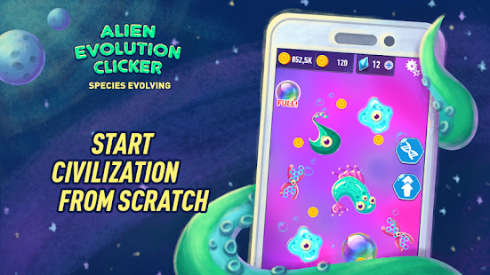 Alien Evolution Clicker Species Evolving + (Mod Money) Free For Android.png