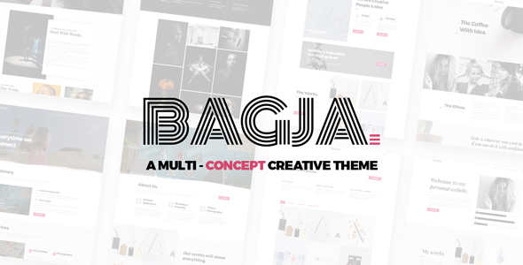 Bagja - Responsive Multi Concept & One Page Portfolio Theme.jpg