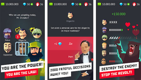 Dictator – Rule the World + МOD (Unlock VIP Unlimited Diamonds Prompt) Free For Android.png