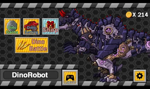 Dino Robot Battle Arena  Dinosaur game + (Mod Money) Free For Android.png