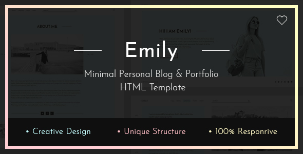 Emily — Personal Blog HTML Template.jpg