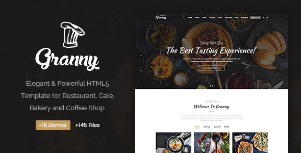 Granny - Elegant Restaurant & Cafe HTML Template.jpg