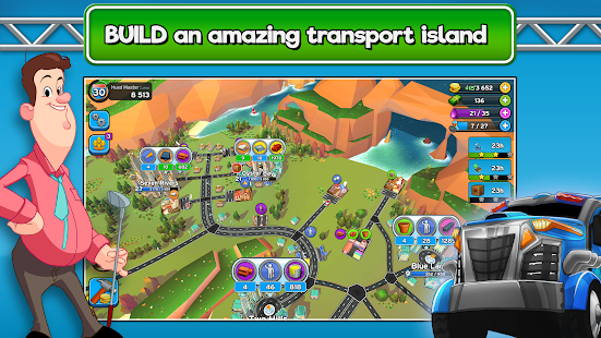 Transit King Tycoon – Transport Empire Builder + (Mod Money) Free For Android.png