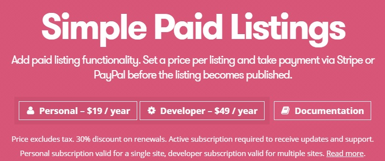 WP Job Manager Simple Paid Listings Add-on.jpg