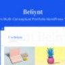 Beliynt - Modern Multi-Conceptual Portfolio