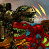 Dino Robot Battle Arena : Dinosaur game + (Mod Money) Free For Android
