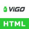 VIGO - Health Supplement Landing Page HTML Template