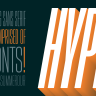 Commercial Fonts: PosiType Hype Font Family complete (All 432 Font Variants)