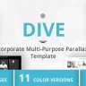 DIVE - Corporate Multi-Purpose Parallax Template