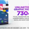 Unlimited Shapes / Titles / Transitions / Lower Thirds & Elements Graphic Pack - AE VideoHive 120020